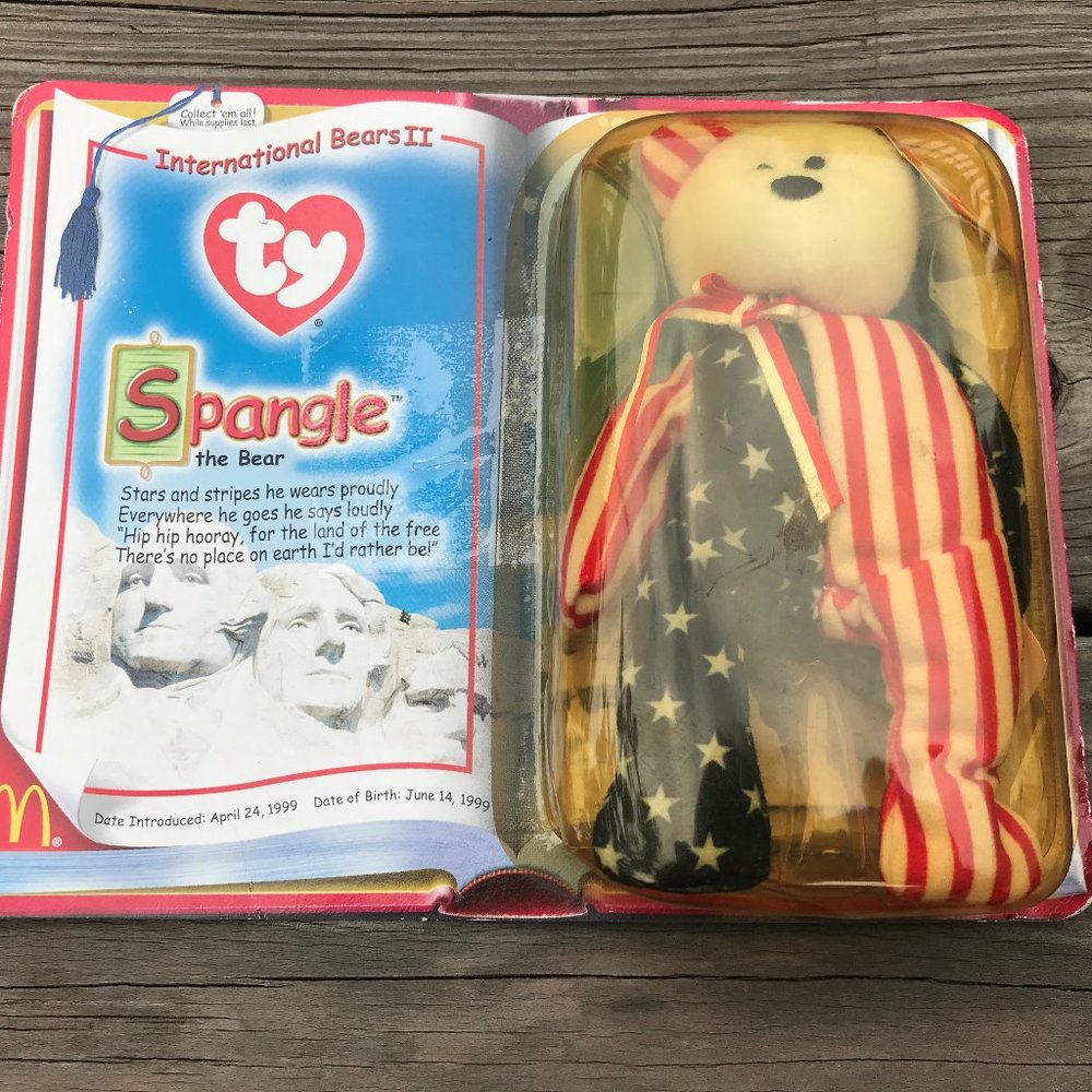 Spangle the Bear ty International Bears II Vintage - Picture 2 of 8